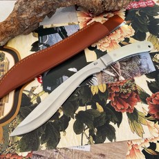 해외직구상품 Lao 군용 대검 구르카 호신용 칼 캠핑용 나이프 다크, 1개, 캠핑용 구르카