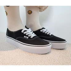 [오늘출발] N4 브랜드정품 VANS 반스 어센틱 플랫폼 2.0 남녀공용 키높이 운동화 커플 스니커즈