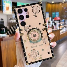 에르모사 갤럭시 노트20 노트20울트라 케이스 GALAXY PHONE CASE 네잎 클로버 링 폰케이스