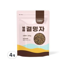 구수한 전통방식 볶음 결명자차 500g 4개, ONE COLOR, 500G 4개