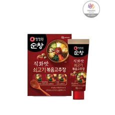 청정원 직화맛 쇠고기 볶음 고추장 60gX3ea X4, 단품, 4개