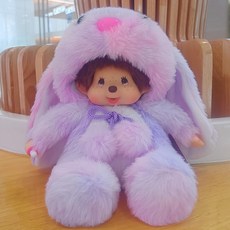 귀여운 토끼 동물 봉제 인테리어 대형 애착 인형 키링 20CM 디즈니 Seated 스티치 드래그 플러시 Monchhichi Drag Two-Tone Thumper 장식 Lotso