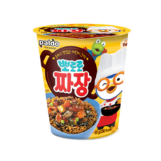 팔도 뽀로로 짜장면 컵라면 65g x 6개, 132개