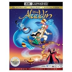 알라딘 ALADDIN 4K UHD 블루레이 영어 가족 어린이 애니메이션