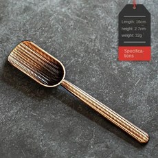 차 숟가락 쿵푸 다도기구 삽 견과류 국자 향신료, 6.티스푼F, 1개