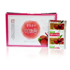 듬뿍농원 무안 황토 레드 비트즙 100ml 50팩 붉은맛이 살아 있는 국내산 비트, 50개 5L, 1개