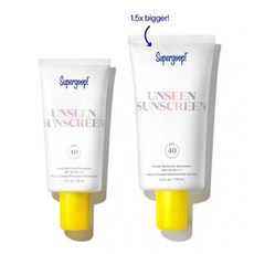 수퍼굽 SPF40 언씬 썬스크린 Supergoop SPF40 UNSEEN Sunscreen, 1개, 73.9ml