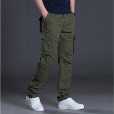 코디코치 남성 건빵 카고 조거 팬츠 면 작업 바지