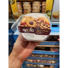 코스트코 APOLLO 과일치즈 200G x 3 살구 & 아몬드 냉장 안주 아이스박스 포장, 3개