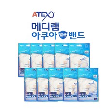아텍스 메디랩 아쿠아 멸균밴드방수드레싱 방수밴드 S80매 M30매 L20매, 20매
