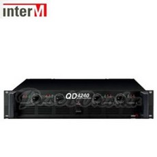 [인터엠] QD-4240 / 프로페셔널 QUAD 앰프/ 8오옴 4채널 40W