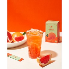 작심랩 콤부차 자몽맛, 1박스, 5g, 10개입