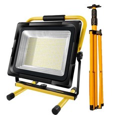 작업등 야간 조명 공사장 작업용 업소 야외 철야 수명, 9800W - 배터리 수명 13-30H, 1개