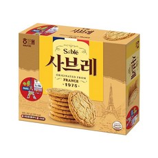 유럽정통쿠키 해태 사브레 252g 8개