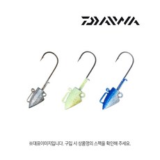 다이와 플랫정키 지그헤드 SS 글로우 21g 3/0