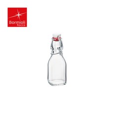 보르미올리 스윙보틀 유리병 투명보틀 주스병 밀폐병 글라스웨어, 1개, 125ml