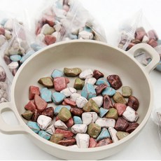 돌모양 초콜릿 토핑 카라멜 캔디 500g, 초코 돌모양 캔디 500g, 1개