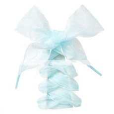 여자 Organza 구두 여성 보우 끈 플랫 실크 새틴 리본 신발 끈 운동화 스포츠 신발 끈 선물