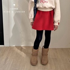콤마 플레어스커트 아동 주니어 23겨울