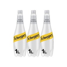 Schweppes 슈웹스 소다수 1L 3개