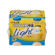 [우리마트] 빙그레 저지방 바나나우유 240ml x 4개