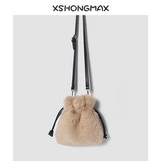 채현스토어 버킷숄더백 XSHONGMAX 여성가방 버켓백 크로스 쁘띠가방 유행