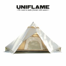 [유니프레임] 2폴 티피 패밀리 600 800096 면혼방텐트, 단품