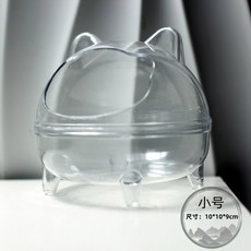 작은 펄햄스터 기니피그 둥지 친칠라 토끼 대형 케이지 햄스터 하우스 은신처, 1개