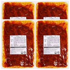 아워홈 진미채 볶음 오징어채 볶음, 1kg, 4개