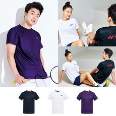 2023 S/S 요넥스 231TS037U 배드민턴 공용티셔츠 게임웨어 탁구 테니스