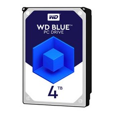Walmart WD Blue 4TB Desktop Hard Disk Drive - 5400 RPM SATA 6 Gb/s 64M, 상세내용참조