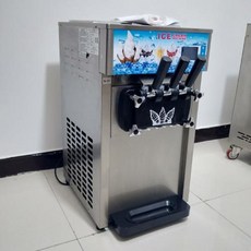 가장 인기있는 소프트 아이스크림 기계 상업용 메이커 3 가지 맛 냉동고 생산, [02] By express