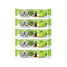 롯데웰푸드 쮸쮸바 샤인머스캣&청포도, 5개, 130ml