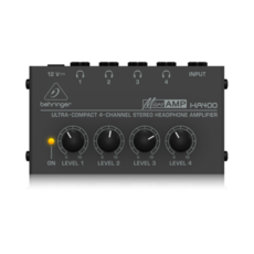 베링거 MICROAMP HA400 울트라컴팩트 4채널 스테레오 헤드폰 앰프