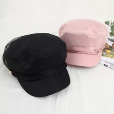망사마도로스 화려한모자 예쁜모자 여자모자 여자베레모 배레모