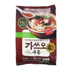 [메가마트]풀무원 가쓰오 우동 4인분 932g, 단품
