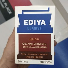 이디야 비니스트 오리지널 아메리카노 1g x 30T, 30개입, 1개