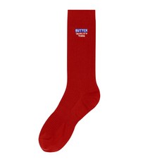 그린버터 Butter Long Socks (Red)