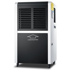 제습기 가정용 뽀송 습기제거 원룸 옷방 장마철 빨래건조산업 상업용 지하 고출력, 검은 색, 우리 플러그