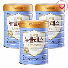 일동후디스 트루맘 뉴클래스 퀸 분유 2단계 800g, 800g X 3캔