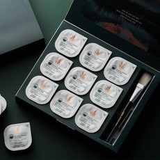 알펜무어1618 시즌2 알펜무어 놀랍도록 모공팩 블랙헤드 모공 피지제거 각질제거 노폐물 마스크팩 피부관리, 1개, 9개입