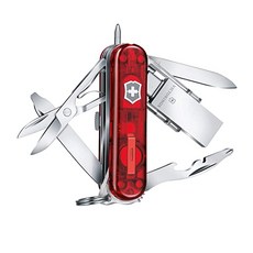 [관세포함]빅토리녹스 멀티툴 등산 낚시 캠핑 만능 도구 Victorinox Midnite Manager@work 4.6336.TG32 Multifunctional Knife Red