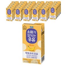 소화가잘되는우유 바나나, 190ml, 96개