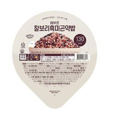 그로서리서울 배부른 찰보리흑미곤약밥, 140g, 4개