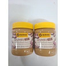 [퀴클리몰] 노브랜드 크리미 피넛 버터 340g x 2개