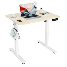 신규상품 25% Ergomaker KR SM205-80 인체공학 스마트 책상 모션데스크 전동 승강 데스크 공부 사무용, 자연