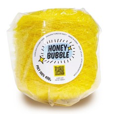 니뜨 허니버블 수세미 콘사 400g, 04옐로우, 1개 04 옐로우