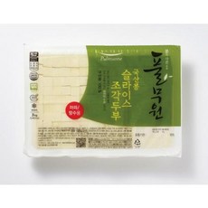 국산콩슬라이스두부(마파용) 3kg(10g x 300ea) 풀무원 냉장, 1개, 단품