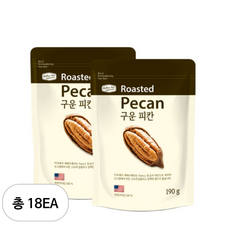 리치팜너트 구운 피칸, 190g, 18개