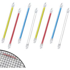 SPORTIC 8pcs 테니스 라켓 감쇠기 진동을 줄이는 충격 흡수기 진동 선수용 액세서리 스포츠 호감-4가지 색상